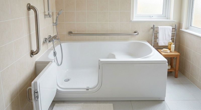 Accessible Tub Installation detail